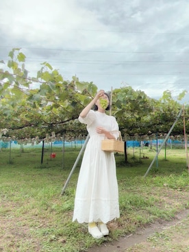 「アイテム（レッグウェア）」を使った、RYOKO  Yuhasaさん（レディース・172cm）の秋コーディネート