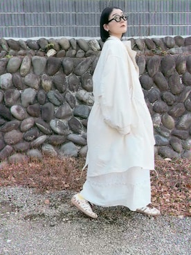 RYOKO  Yuhasaさん（レディース・172cm）の冬コーディネート