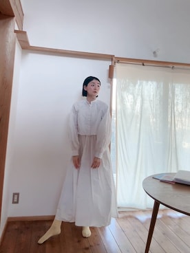 「styiro（スタイロ）のアイテム」を使った、RYOKO  Yuhasaさん（レディース・172cm）の春コーディネート