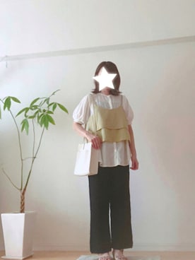 「DRESKIP（ドレスキップ）のアイテム（シューズ）」を使った、kozumiさん（レディース・162cm）の夏コーディネート
