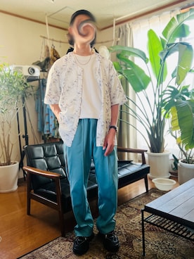 「KENZO」｜「アイテム（腕時計）」を使った、おしゃれ過ぎる高校教師さん（メンズ・171cm）の夏コーディネート