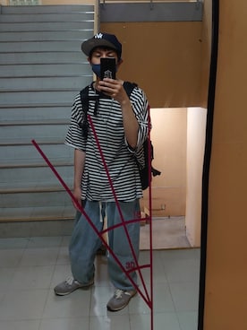 「リーバイス」｜kさん（メンズ・175cm）の夏コーディネート