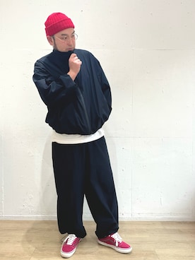 「アイテム（セットアップ）」を使った、takutaku1231さん（メンズ・173cm）の秋コーディネート