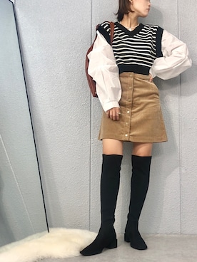 mayuさん（レディース・160cm）の秋コーディネート