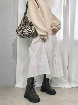 「alala（アララ）のアイテム」を使った、mayuさん（レディース・160cm）の秋コーディネート