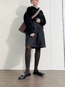 「ACYM（アシーム）のアイテム」を使った、mayuさん（レディース・160cm）の冬コーディネート