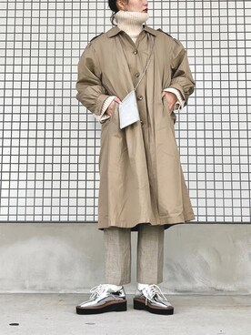 「LVEU.（ラブユ.）のアイテム」を使った、mayuさん（レディース・160cm）の冬コーディネート