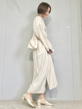 「alala（アララ）のアイテム」を使った、mayuさん（レディース・160cm）の夏コーディネート