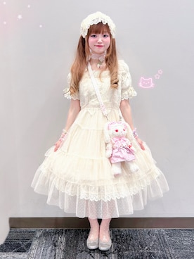 「Metamorphose（メタモルフォーゼ）のアイテム」を使った、まじょ子 ミト 𓏲𓎨さん（レディース・152cm）の夏コーディネート
