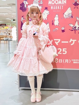 BABY,THE STARS SHINE BRIGHTのワンピースを使った人気ファッション