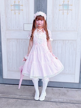 BABY,THE STARS SHINE BRIGHTのワンピースを使った人気ファッション