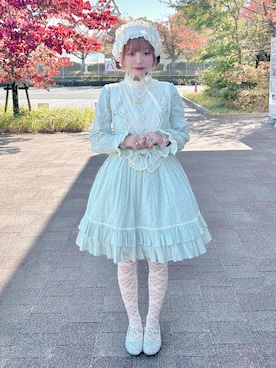 「アイテム（その他ヘアアクセサリー）」を使った、miton さん（レディース・152cm）の秋コーディネート