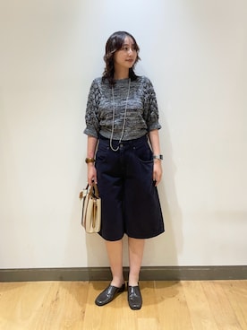 「LAATO（ラート）のアイテム」を使った、kuroさん（レディース・165cm）の夏コーディネート