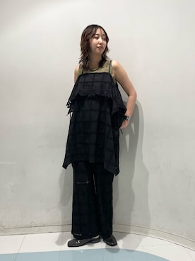 「KBF（ケイビーエフ）のアイテム（アクセサリー）」を使った、kuroさん（レディース・165cm）の夏コーディネート