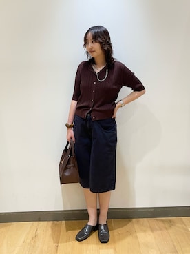 「LAATO（ラート）のアイテム」を使った、kuroさん（レディース・165cm）の夏コーディネート