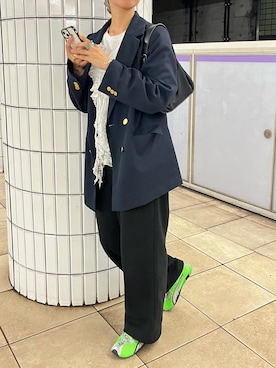 「アイテム（シューズ）」を使った、ドラムさん（レディース・160cm）の秋コーディネート