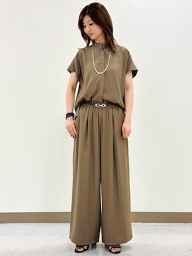COMME CA ISM STAFFさん(レディース・167cm)の夏コーディネート