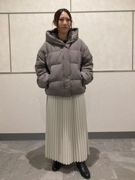 COMME CA ISM STAFFさん（レディース・152cm）の冬コーディネート
