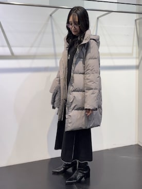 「ニットアップ」｜COMME CA ISM STAFFさん（レディース・169cm）の秋コーディネート