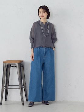 COMME CA ISM STAFFさん（レディース・169cm）の春コーディネート