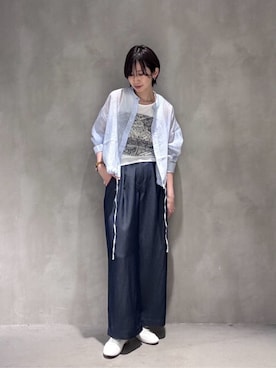 COMME CA ISM STAFFさん（レディース・170cm）の春コーディネート