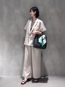 COMME CA ISM STAFFさん(レディース・170cm)の春コーディネート
