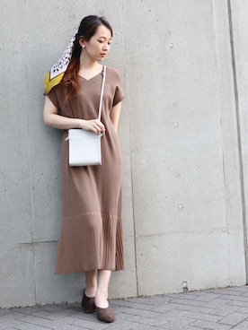 COMME CA ISM STAFFさん（レディース・164cm）の夏コーディネート