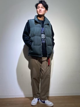 COMME CA ISM STAFFさん(メンズ・180cm)の冬コーディネート