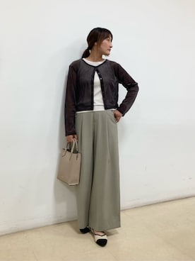 COMME CA ISM STAFFさん（レディース・166cm）の夏コーディネート