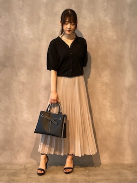 COMME CA ISM STAFFさん（レディース・160cm）の夏コーディネート