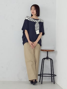 COMME CA ISM STAFFさん（レディース・166cm）の春コーディネート