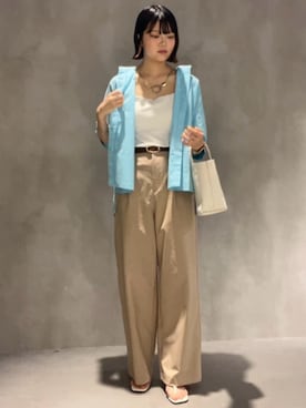 COMME CA ISM STAFFさん(レディース・163cm)の春コーディネート
