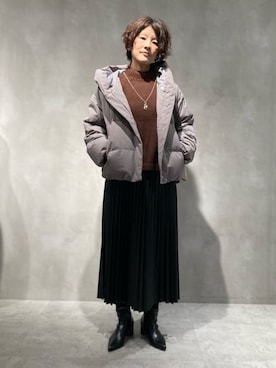 COMME CA ISM STAFFさん（レディース・165cm）の冬コーディネート