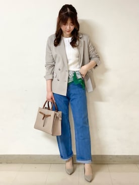 COMME CA ISM STAFFさん(レディース・160cm)の春コーディネート