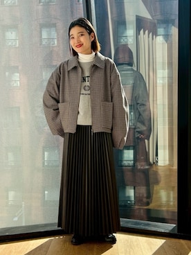 COMME CA ISM STAFFさん(レディース・151cm)の秋コーディネート