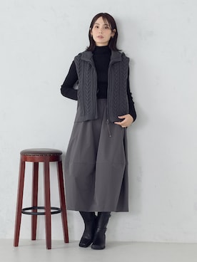 COMME CA ISM STAFFさん（レディース・167cm）の夏コーディネート