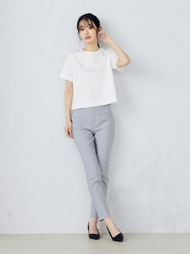 COMME CA ISM STAFFさん(レディース・169cm)の春コーディネート