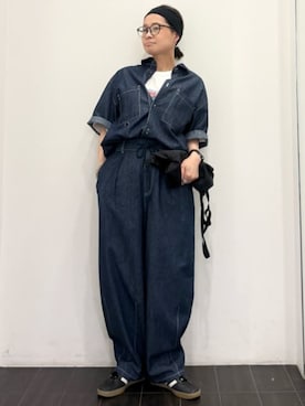 COMME CA ISM STAFFさん(レディース・157cm)の夏コーディネート