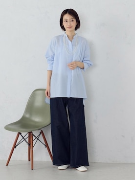 COMME CA ISM STAFFさん（レディース・169cm）の春コーディネート