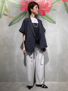 COMME CA ISM STAFFさん(レディース・165cm)の春コーディネート