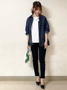 COMME CA ISM STAFFさん(レディース・160cm)の春コーディネート