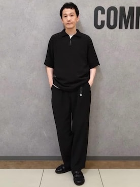 COMME CA ISM STAFFさん(メンズ・181cm)の夏コーディネート
