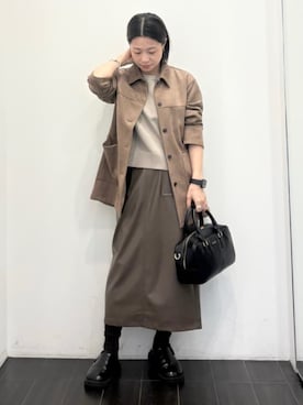COMME CA ISM STAFFさん（レディース・157cm）の秋コーディネート