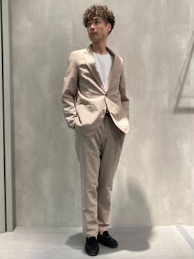 COMME CA ISM STAFFさん(メンズ・173cm)の春コーディネート