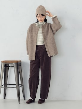 COMME CA ISM STAFFさん(レディース・171cm)の秋コーディネート