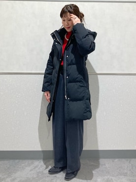 COMME CA ISM STAFFさん（レディース・158cm）の冬コーディネート