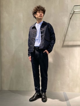 COMME CA ISM STAFFさん（メンズ・173cm）の春コーディネート