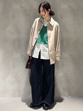 COMME CA ISM STAFFさん（レディース・170cm）の冬コーディネート