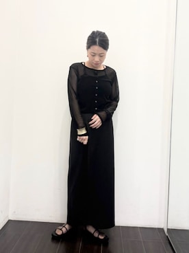 COMME CA ISM STAFFさん（レディース・157cm）の秋コーディネート