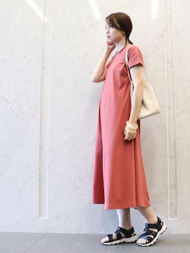 COMME CA ISM STAFFさん(レディース・168cm)の夏コーディネート